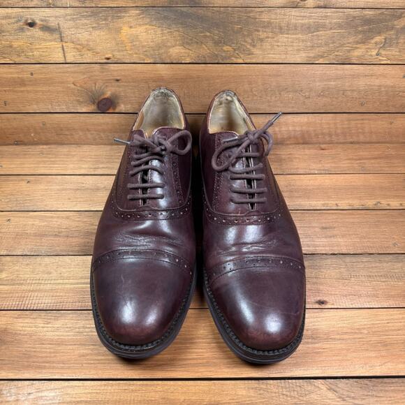 Cole Haan Lunargrand C12610 Brown Captoe Men’s 11 Leather Shoes main image 5